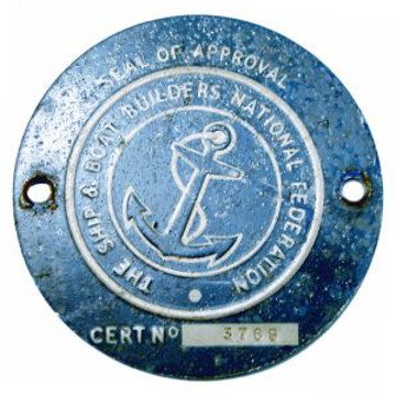 Ship and Boat Builders National Federation Plate