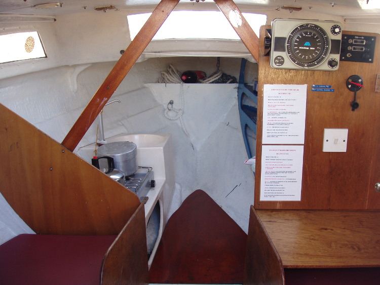 The Cabin of
            SeaHawk Clocharde