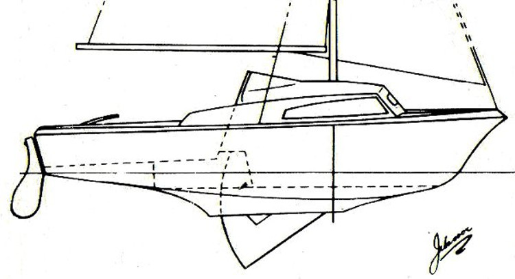 SeaHawk Profile showing Rudder
